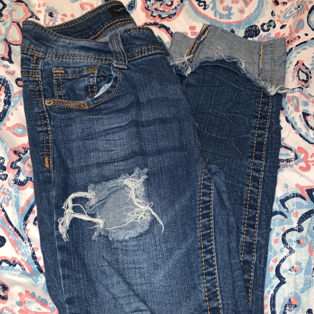 Ripped Rue 21 Jeans